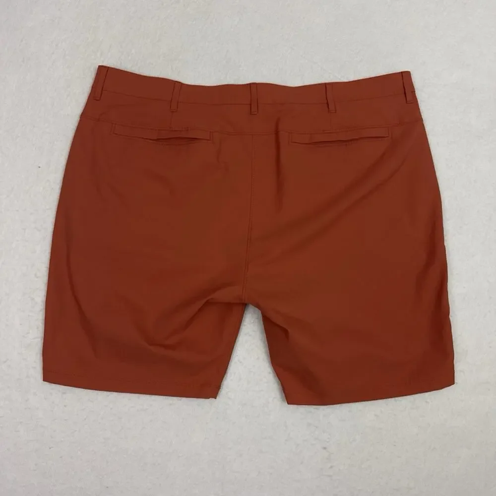 Public Rec Workday Short 2.0 Mens 40 Corral Red Stretch Golf Shorts Performance